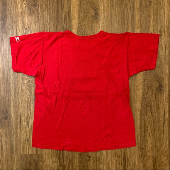 Vintage Indiana Hoosiers Red Starter T-Shirt - Picture 2 of 3